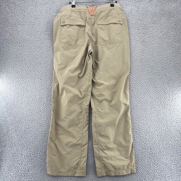 The North Face Pants Womens 10 Horizon II Khaki Convertible Utility Outdoor UPF* - Picture 4 of 16